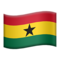 Ghana emoji on Apple